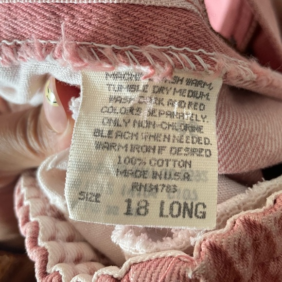 Pink oversized Lee jeans - Picture 3 of 3